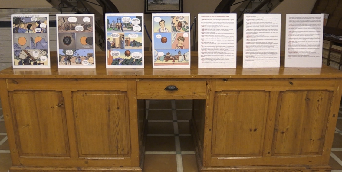 L’Observatori de l’Ebre recull en còmic un segle d’història
