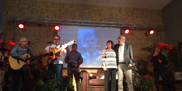 Acte d’homenatge pels 80 anys de Mariano Gil, exalcalde de Roquetes