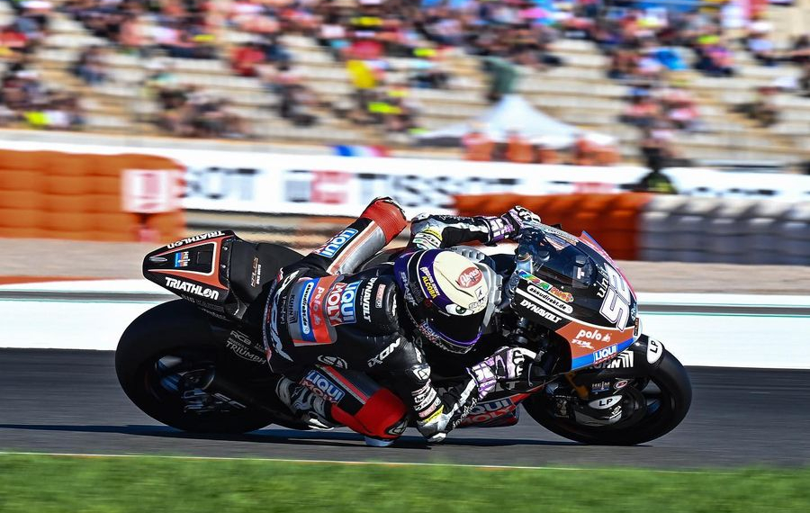 Jeremy Alcoba acaba divuitè al Mundial de Moto 2, després de l’última cursa disputada a València