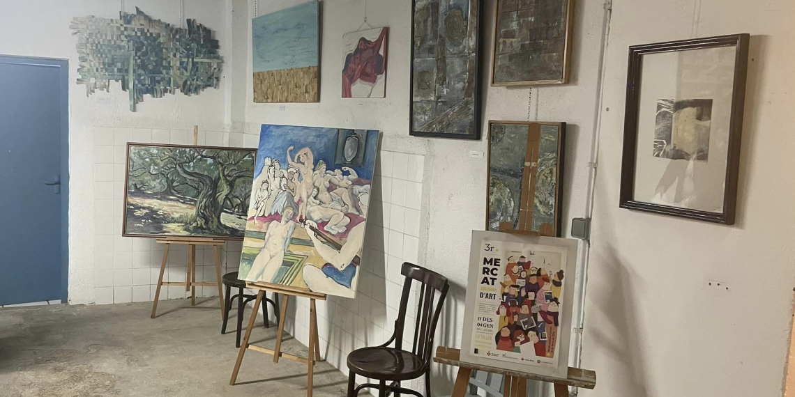 Tret de sortida del Mercat d’Art Solidari de Tortosa