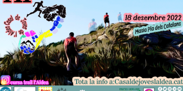 El 18 de desembre es celebrarà la Cursa Trail de l’Aldea i Canicròs