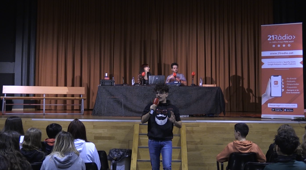 El despertador ‘De matí manyana on tour’ s’estrena a l’Institut Dertosa