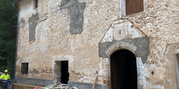 Comencen les obres per construir el Centre d’Interpretació de la Natura de la Fontcalda, a Gandesa