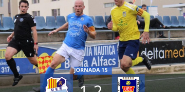 La UE Rapitenca perd (1-2) amb el Castelldefels, en un matx presenciat pel seu nou tècnic, Juan Carlos Ríos