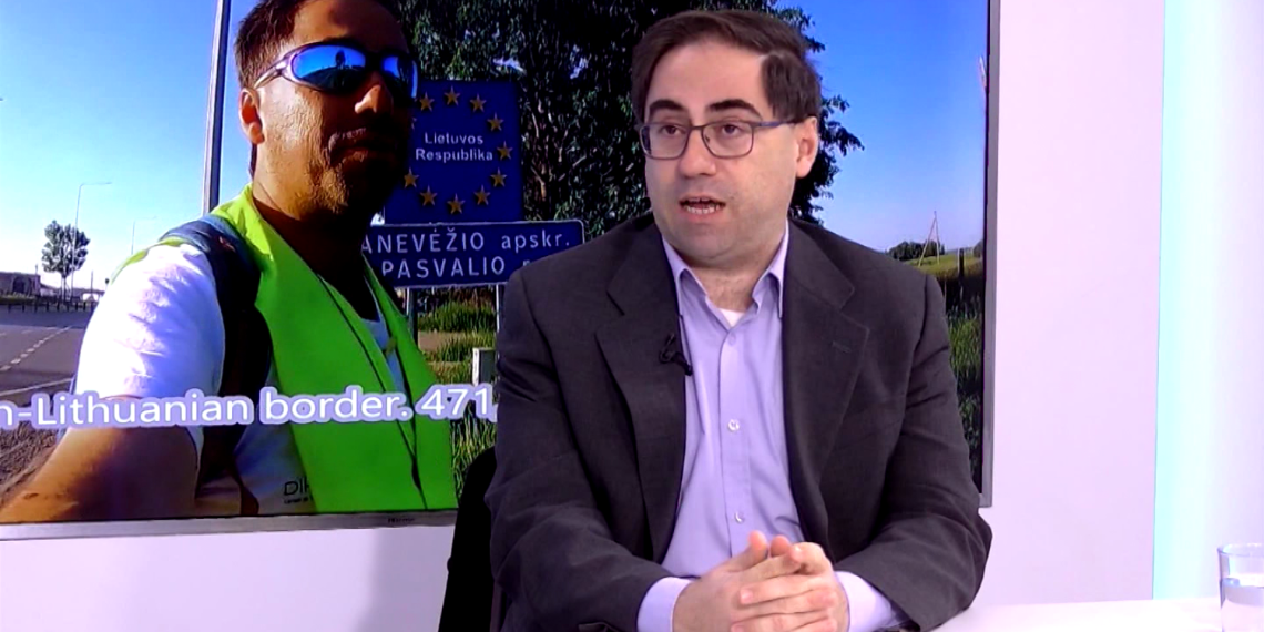 El tortosí Jordi Arrufat recorda la ‘Via Bàltica’ d’Estònia, Letònia i Lituània