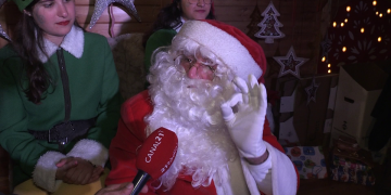 Arribada del Pare Noel a Amposta