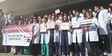 Els metges de l’HTVC asseguren que estan saturats i reclamen millores urgents