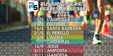 El Circuit Running Series 2023 constarà de nou proves i presentarà algunes novetats