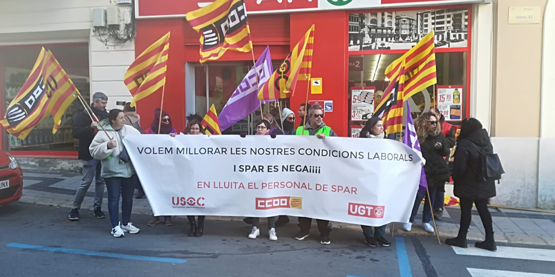 Els treballadors de l’SPAR tornen al carrer per reclamar millores laborals i salarials