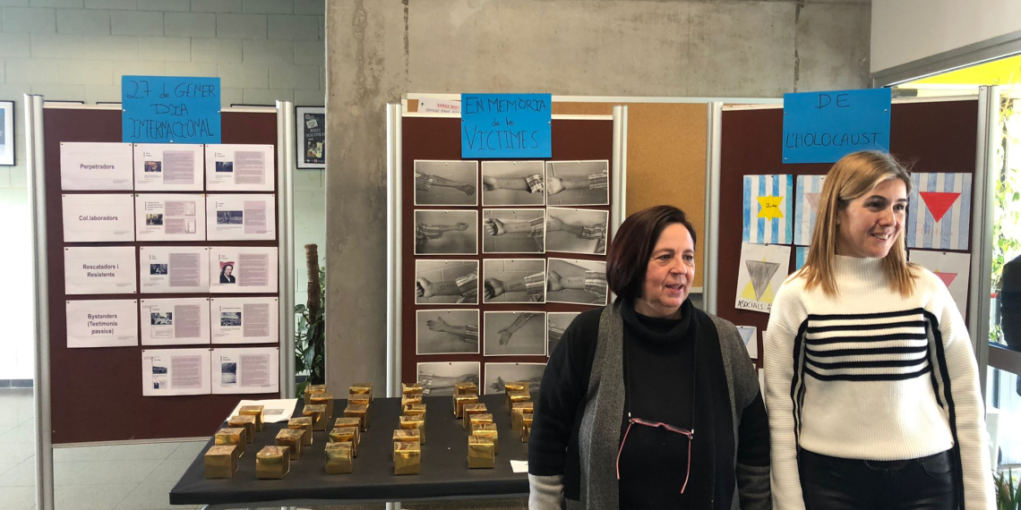 L’Institut Cristòfol Despuig de Tortosa recorda les víctimes de l’Holocaust amb els alumnes d’ESO