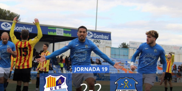 La UE Rapitenca salva un punt davant el Sant Andreu (2-2), gràcies a un gol de Pachu al descompte