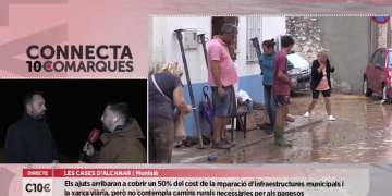 L’Ajuntament d’Alcanar creu insuficients i enverinats els ajuts de l’estat pels aiguats de 2021