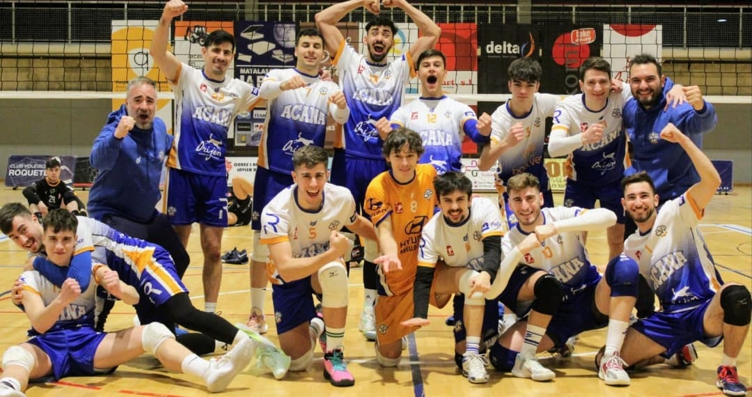 El Volei Roquetes supera (3-1) el Balàfia Lleida en una nova jornada de la Superlliga 2