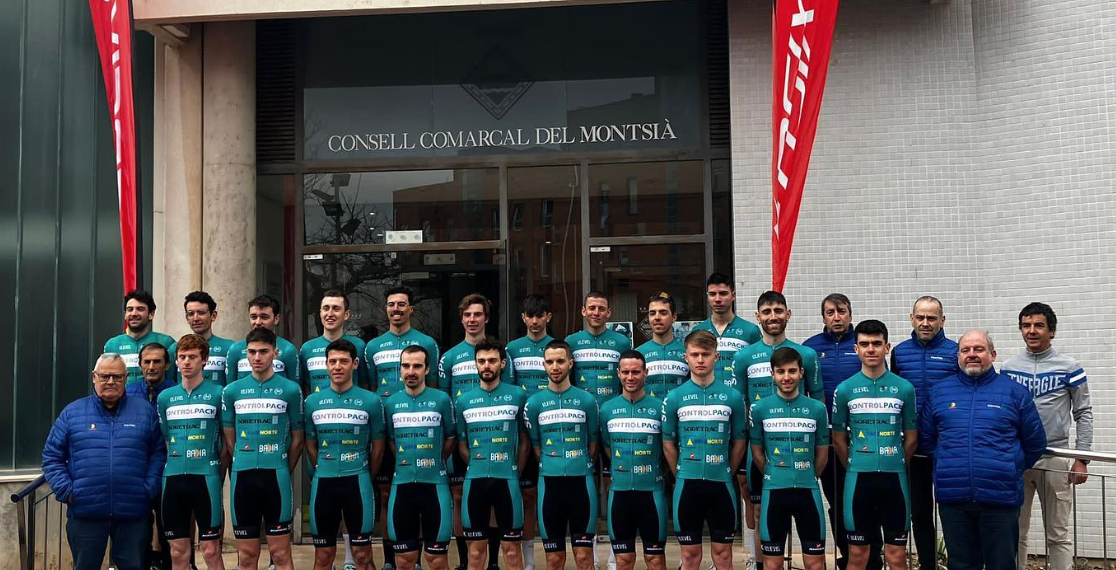 L’equip ciclista Controlpack realitza la segona concentració a La Sénia