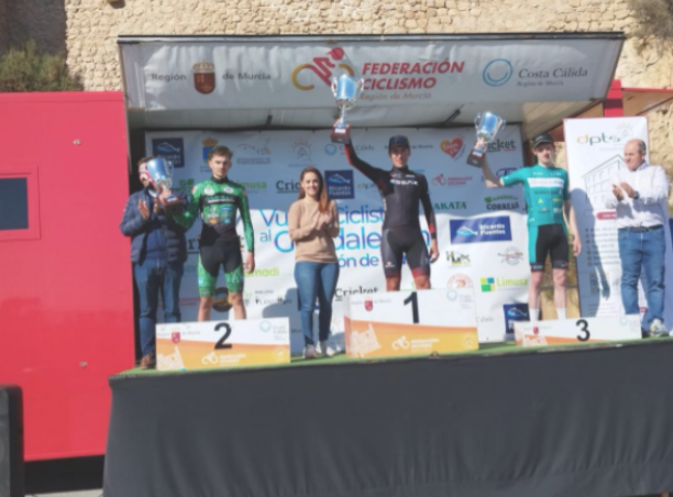 Ferran Robert, del Controlpack, acaba tercer a la Volta a Guadalentín-Regió de Mùrcia