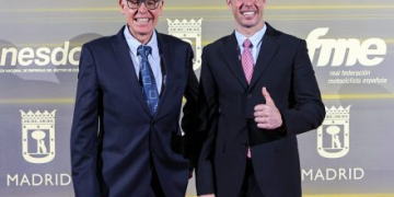 Adam Raga, reconegut a la Gala del Centenari de la Federació Espanyola de Motociclisme