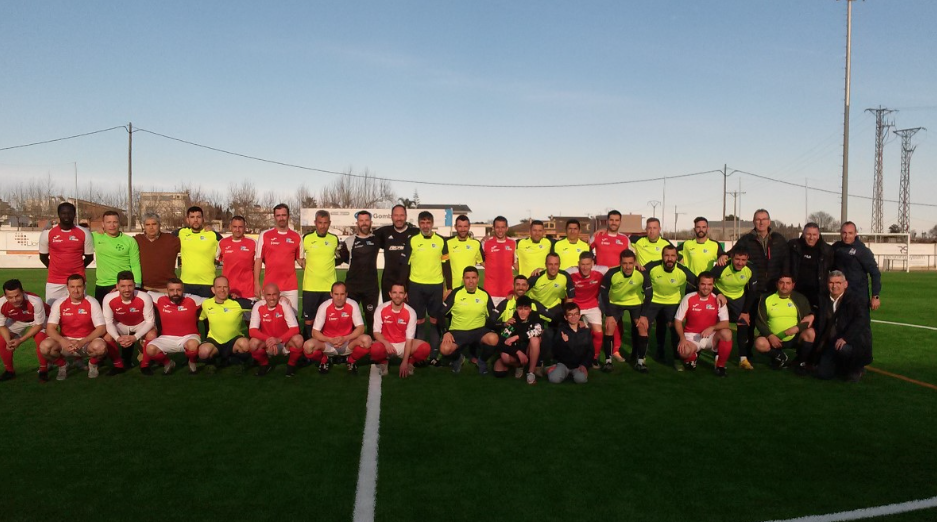 El camp de La Unió de l’Aldea, escenari de dos partits de veterans solidaris