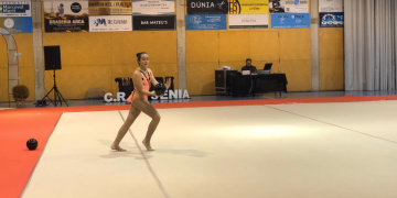 La Sénia serà escenari de la segona jornada de la lliga de gimnàstica rítmica dels jocs esportius de l’Ebre