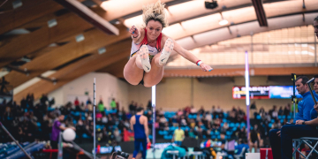 Andrea Sabou, onzena a la prova de llargada de l’Estatal absolut