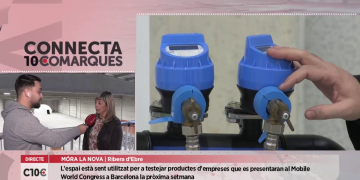 La nau 5G del Molló, banc de proves de projectes tecnològics que es presenten a la Mobile de Barcelona