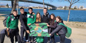 El Club de Rem Delta i el Club Nàutic Amposta competeixen en l’Estatal d’ergòmetre d’Orio