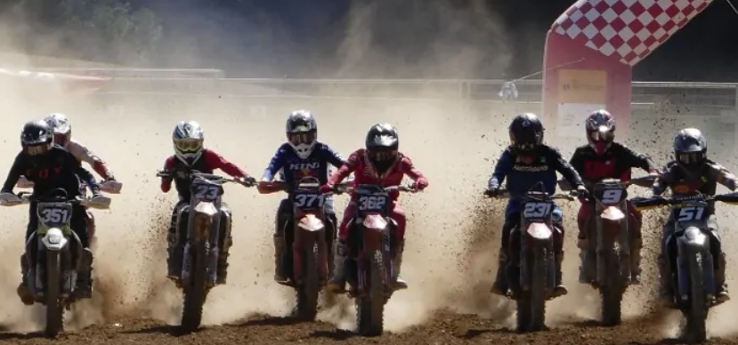 Lluís Sanz, del Moto Club Amposta, guanya en MX1 la prova del Català de Motocròs d’Almenar