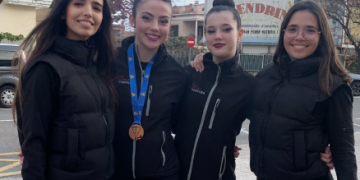 Totes les gimnastes del Club Rítmica Tortosa classificades per al Campionat d’Espanya