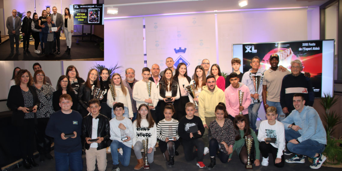 Anouk Vizcarro, el Xou Júnior del CP l’Aldea i l’Aldeana, premiats a la Festa de l’Esport Aldeà