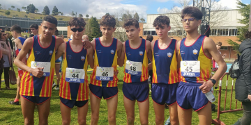 L’equip sub’16 masculí de Catalunya, amb Pere Mas i Àxel Zarranz guanya l’or a l’Estatal de Camp a Través