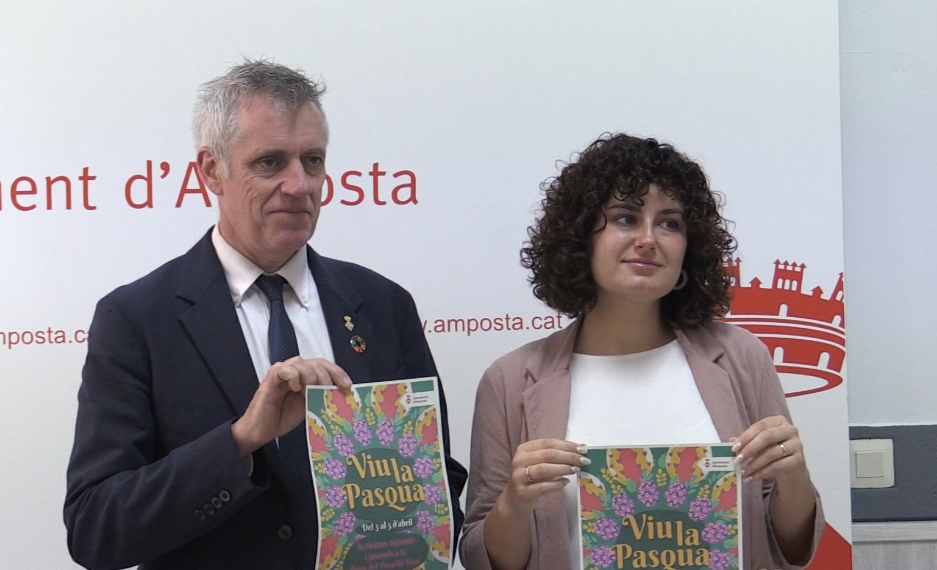 Amposta recupera les activitats interiors en la nova edició de ‘Viu la Pasqua’