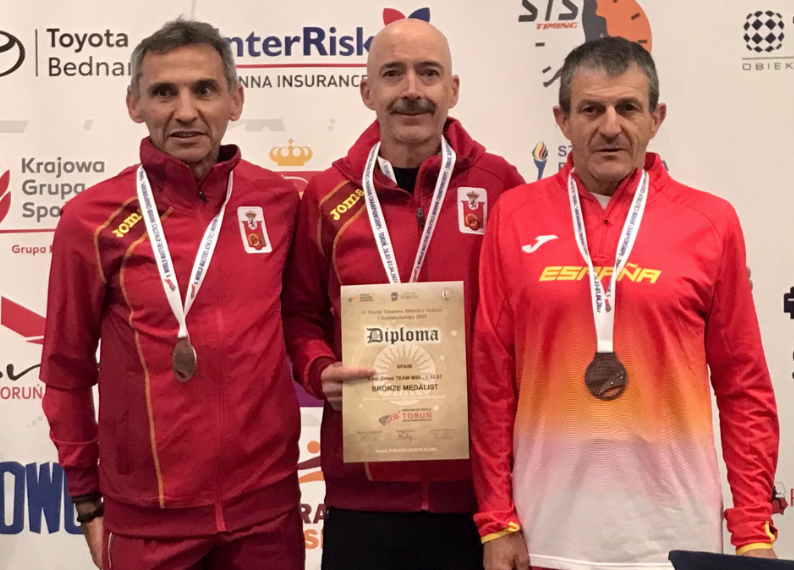 Ferran de Torres (ATE), bronze per equips amb Espanya a la prova de cross del Mundial Màster de Polònia