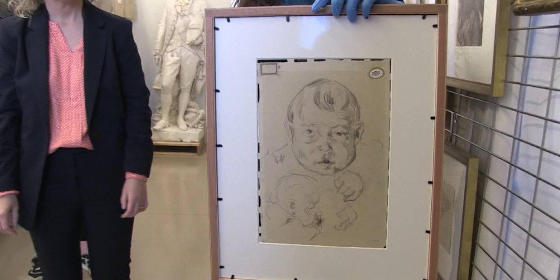 Descobreixen noves obres en sis reversos de quadres de Francesc Gimeno