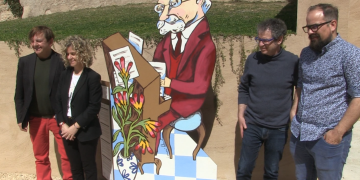 Tortosa incorpora la figura de Felip Pedrell al Passeig de les Cultures