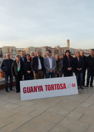 Movem Tortosa i el PSC es presenten junts a les municipals per ‘aconseguir el canvi’