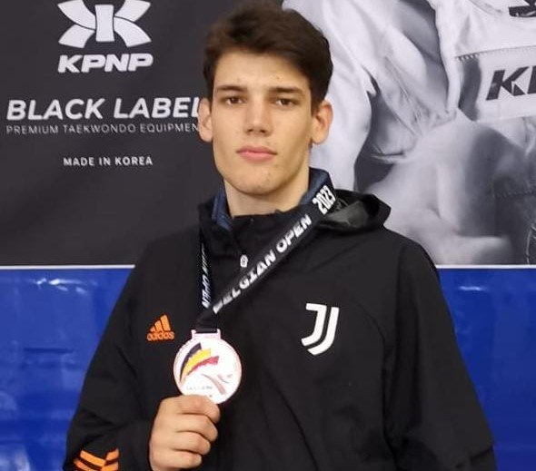 Andreu Pérez Campos, del TKD Afaro, bronze a l’Open Internacional G2 de Bèlgica