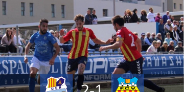 Gran victòria (2-1) de la UE Rapitenca contra el Vilafranca, per seguir somiant amb la salvació
