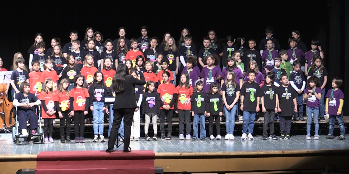56a Trobada de corals del Secretariat de Corals Infantils de Catalunya a la Sénia