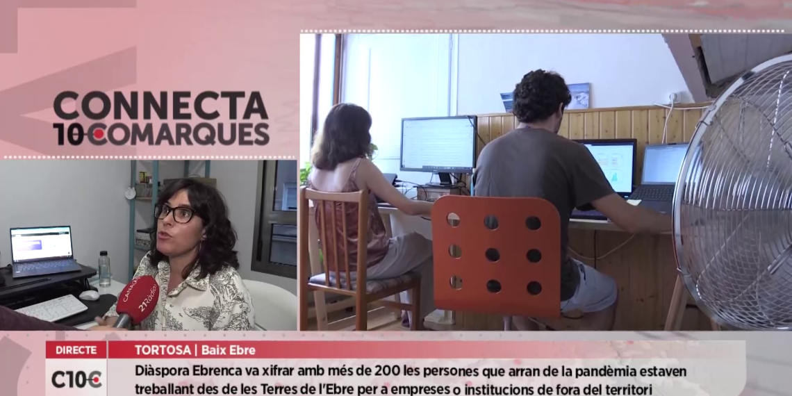 Diàspora Ebrenca presenta un pla per afavorir i potenciar el teletreball a les Terres de l’Ebre