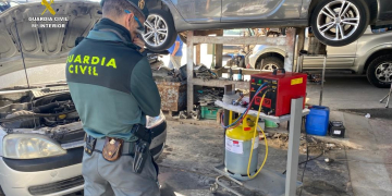 La Guàrdia Civil investiga un desballestador d’Amposta per un delicte contra el medi ambient