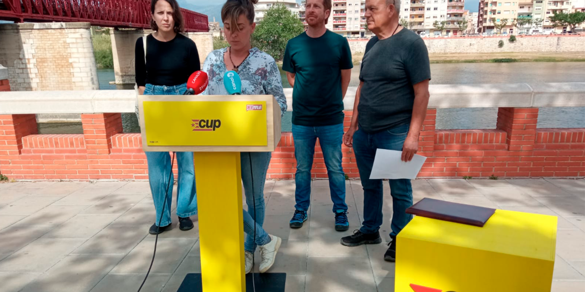 La CUP repeteix les quatre candidatures a les Terres de l’Ebre