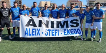 La UE Rapitenca, afectada per les baixes en el partit al camp de la Pobla de Mafumet