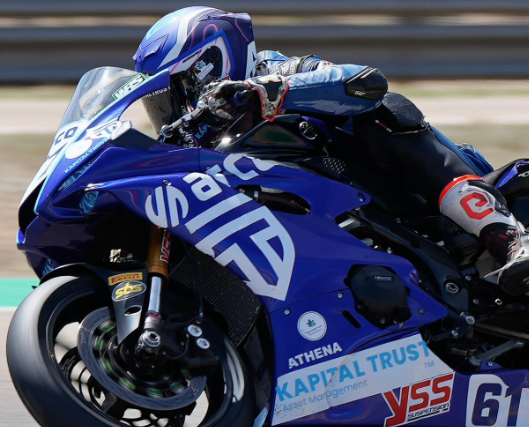 Íker Garcia aconsegueix el vuitè lloc a la segona cursa de l’Estatal de Superstock 600