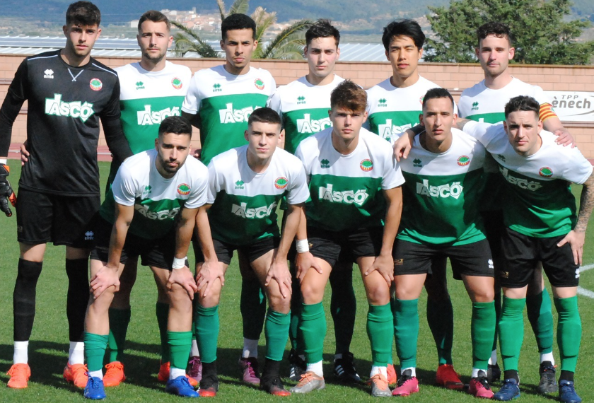 El FC Ascó espera seguir amb la bona ratxa contra el Viladecans