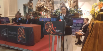 Sor Lucía Caram humanitza la figura de Déu en el seu pregó de la Setmana Santa de Tortosa