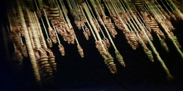 Miravet enceta la tercera edició d’EbreLumen amb un videomapping a la natura