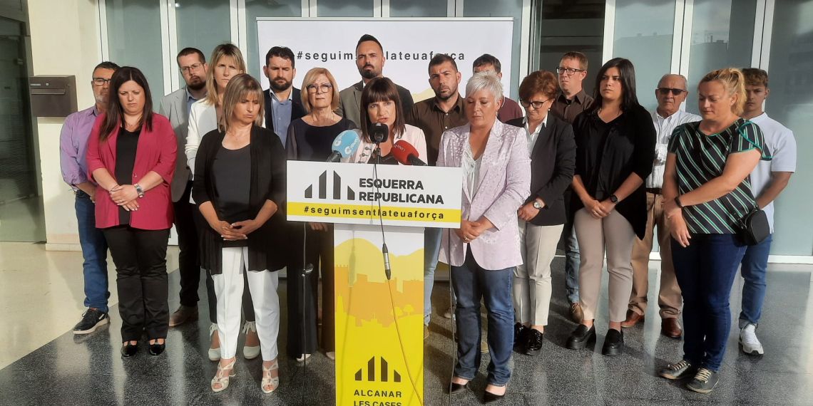 ERC d’Alcanar denuncia la ‘violència política’ soferta durant anys pels càrrecs electes i les seves famílies