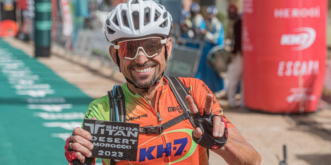 L’ampostí Josep Betalú, segon a la Titan Desert 2023