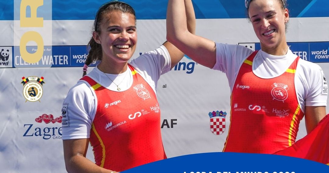 Aina Cid or i Marifer València plata a la Copa del Món de Rem de Zagreb