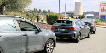 Acció sindical a les portes de les nuclears pel bloqueig de la negociació del conveni col·lectiu
