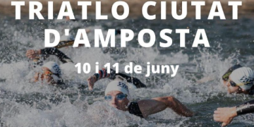 Més de 700 atletes prendran part en el Triatló Ciutat d’Amposta